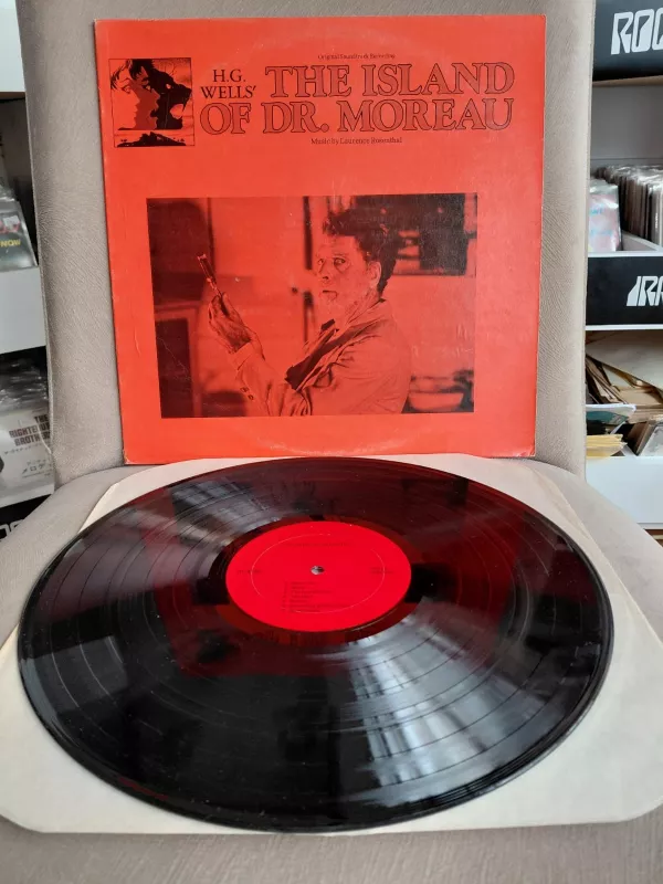 Laurence Rosenthal – The Island Of Dr. Moreau (Soundtrack) - 1981 USA Basım LP Albüm - Plak-2.el