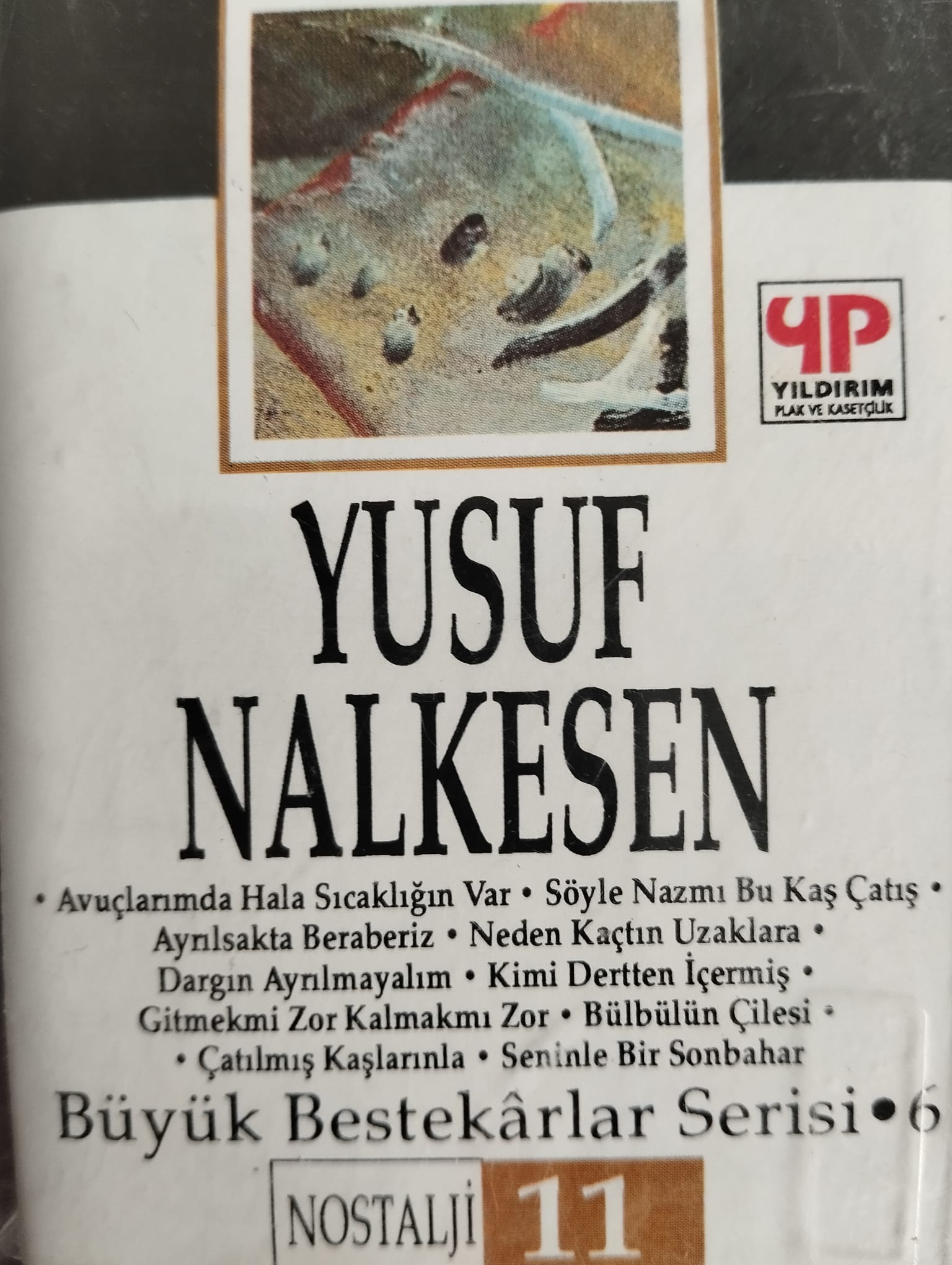 Taş Plaktan Günümüze  YUSUF NALKESEN - Türkiye Basım 2. El Kaset Albüm