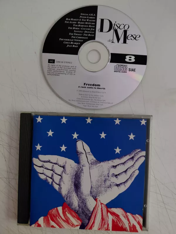 Freedom - Il Rock Canta La Libertà - 1995 İtalya Basım CD Albüm-2.el