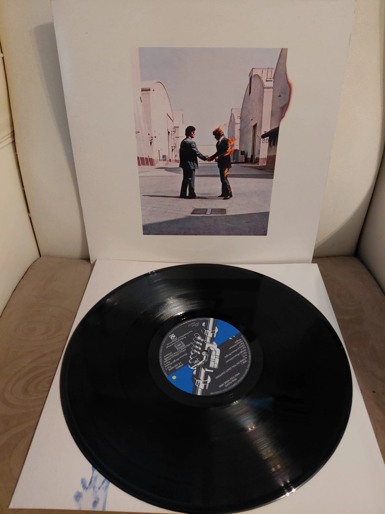 Pink Floyd – Wish You Were Here - 1975 Fransa Basım LP Plak