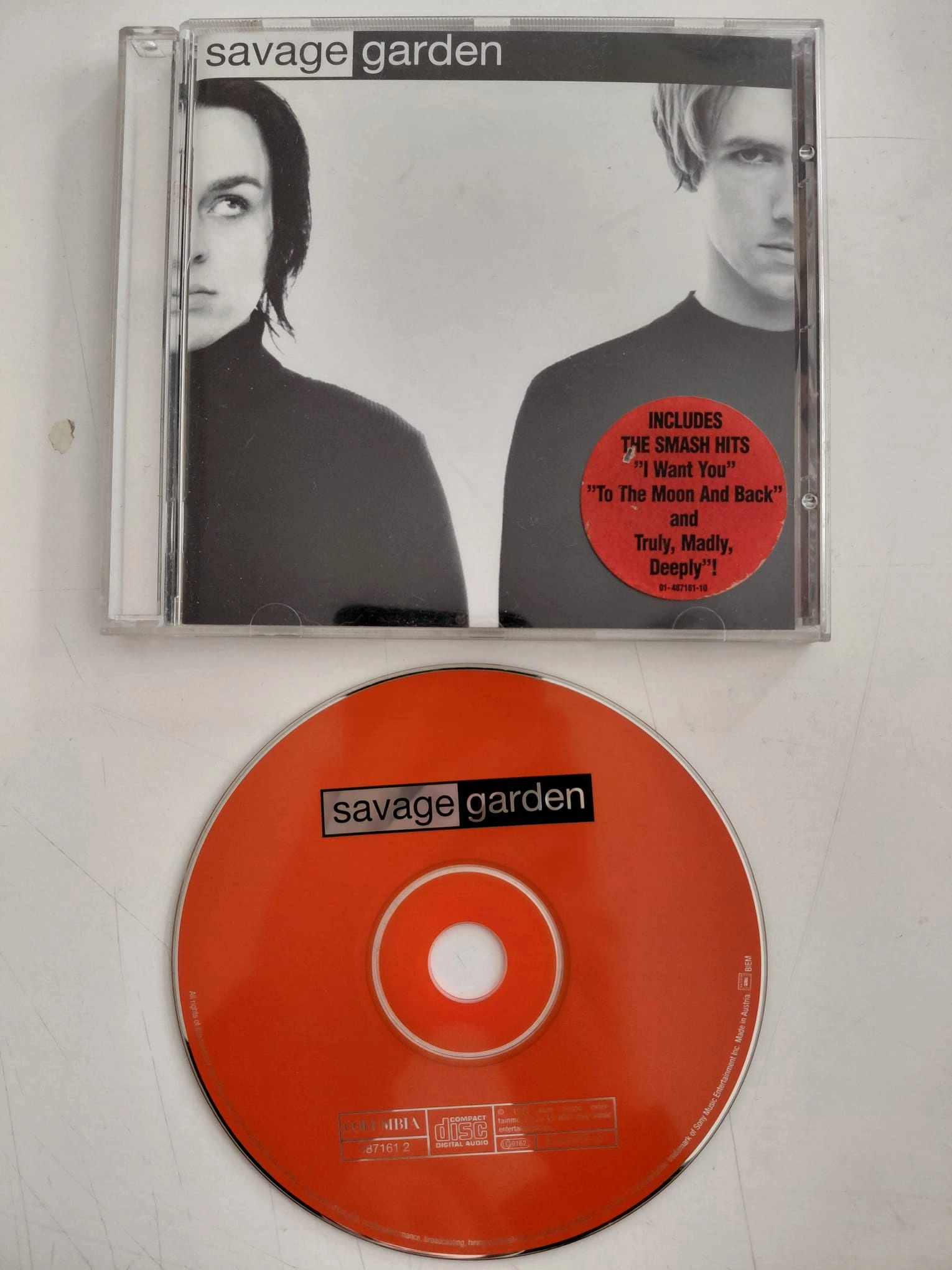 Savage Garden  – Savage Garden –  1997  Avrupa Basım - CD Albüm-2.el