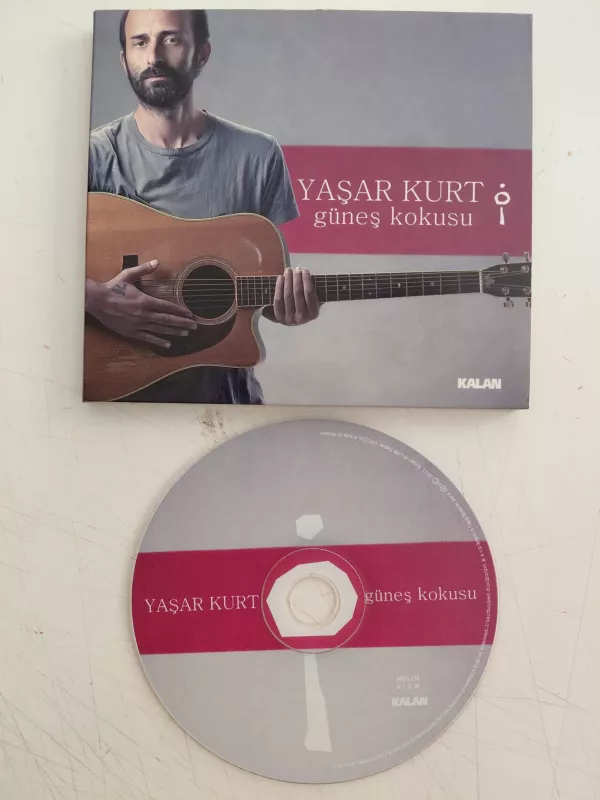 Yaşar Kurt –  Güneş Kokusu  -  2011 Türkiye Basım  CD Albüm-2.el