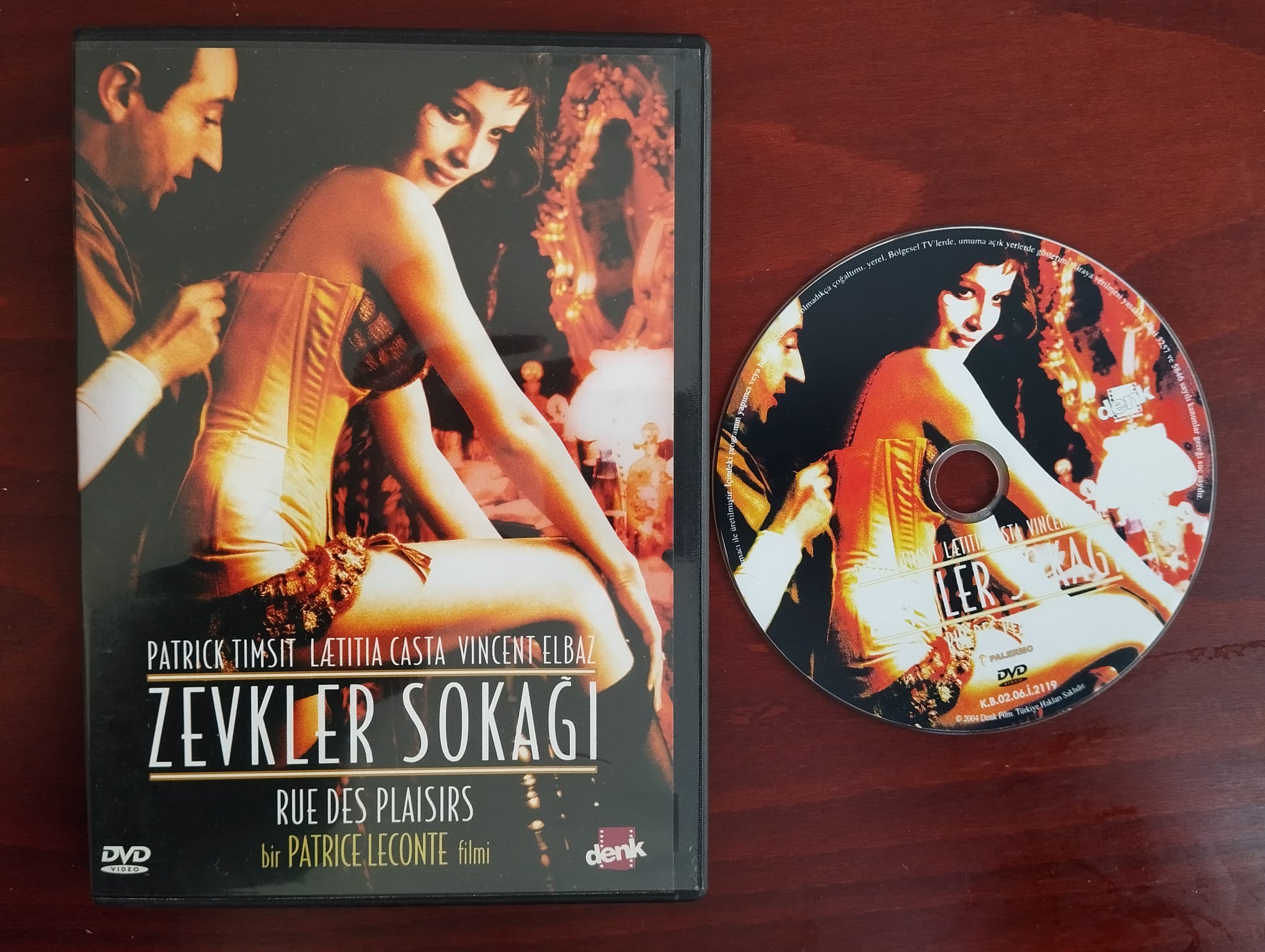ZEVKLER SOKAĞI / RUE DES PLAISIRS   - DVD FİLM -2.EL