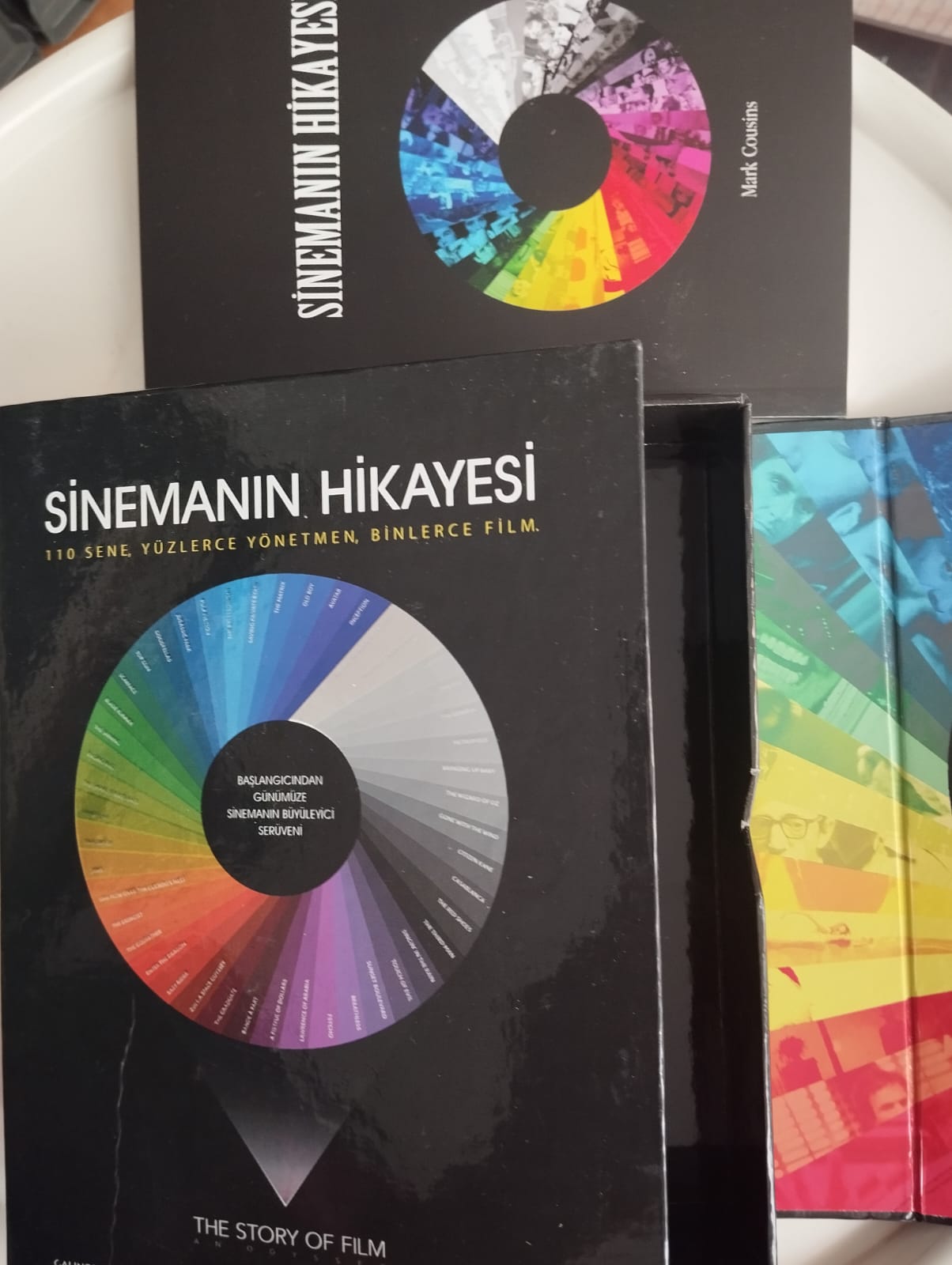 Sinemanın Hikayesi / 110 sene,yüzlerce yönetmen,binlerce film  - 2. El 5XDVD Belgesel+Kitapçıklı