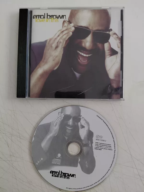 Errol Brown – Love In This - 1996 Almanya Basım CD Albüm-2.el