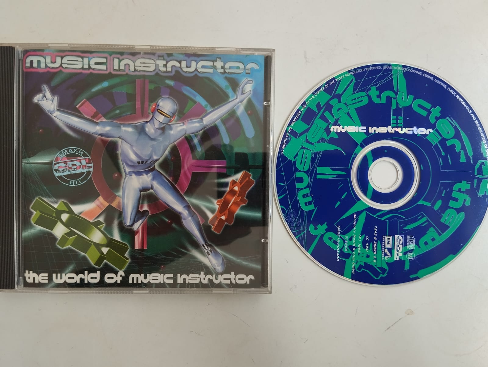 Music Instructor – The World Of Music Instructor - 1996 Hollanda Basım - 2. El CD Albüm