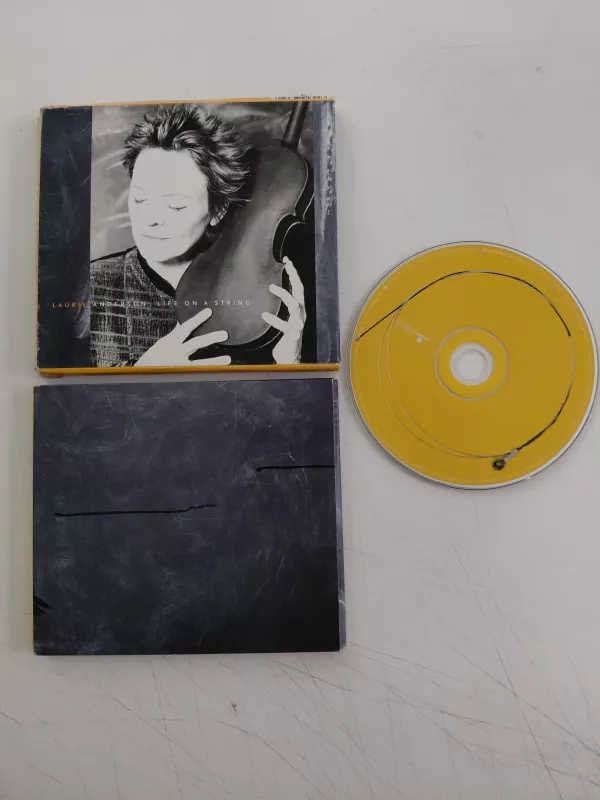 Laurie Anderson  – Life On A String  – 2001  Avrupa Basım - CD Albüm-2.el