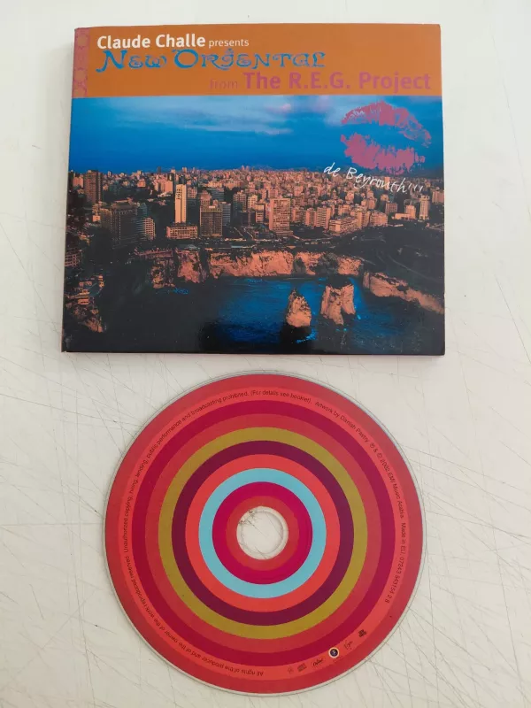 Claude Challe Presents The R.E.G. Project – New Oriental - 2002 Fransa Basım CD Albüm-2.el