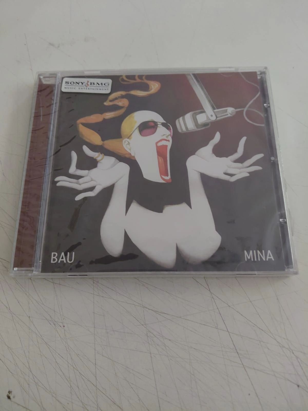 Mina – Bau - 2006 İtalya Basım CD Albüm/Açılmamış Ambalajlı