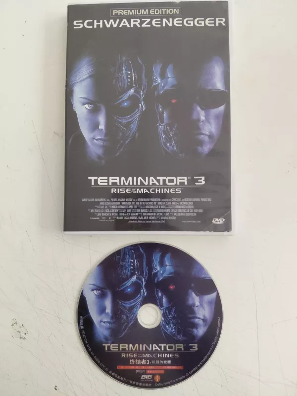 Terminator 3 / Rise Of The Machines - DVD Film (Japonca altyazılı) -2.el