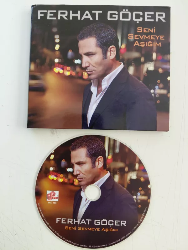 Ferhat Göçer – Seni Sevmeye Aşığım -  2011 Türkiye Basım - CD Albüm-2.el
