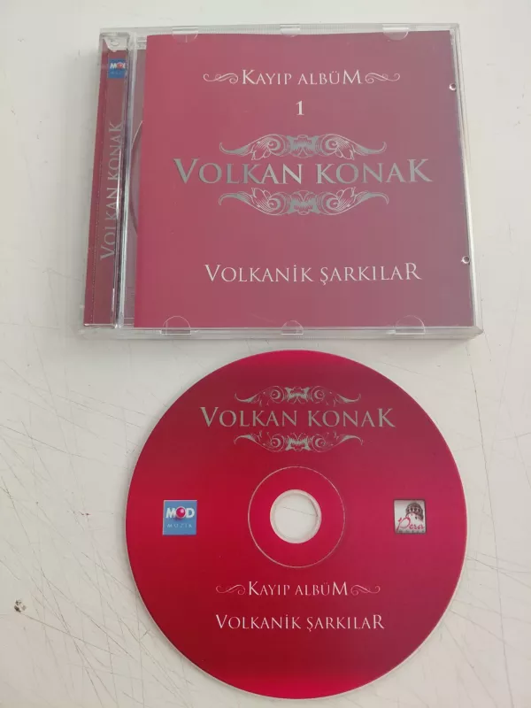 Volkan Konak – Volkanik Şarkılar - 2007 Türkiye Basım CD Albüm-2.el