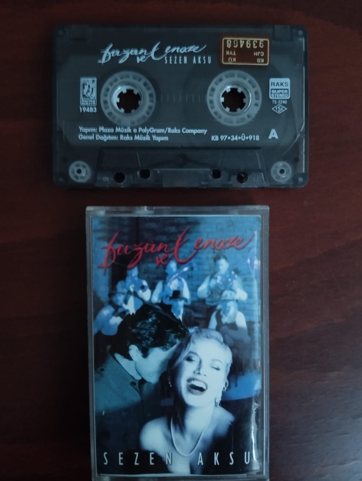 Sezen Aksu – Düğün ve Cenaze - 1997 Türkiye Basım 2. El Kaset