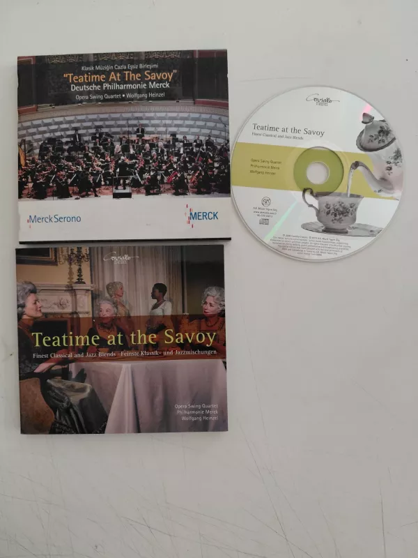 Opera Swing Quartet / Wolfgang Heinzel – Teatime At The Savoy  - CD Albüm-2.el