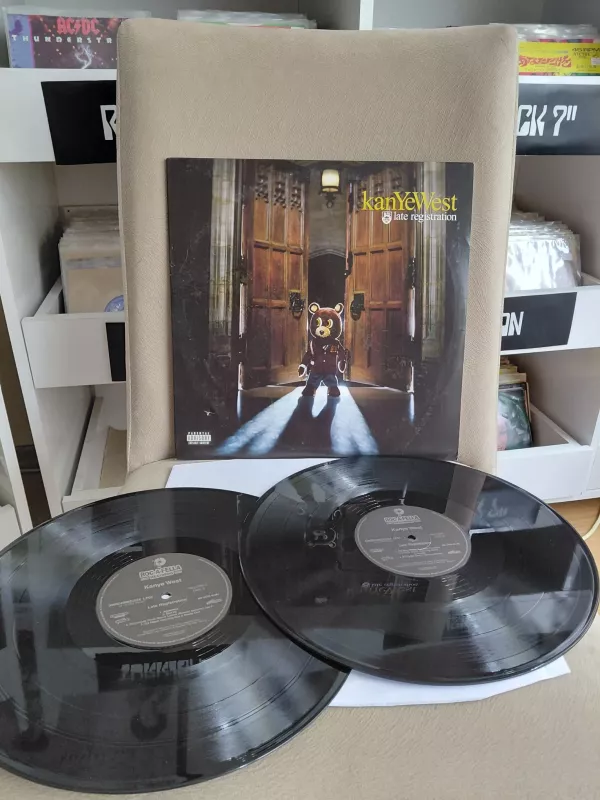 Kanye West – Late Registration - 2005 USA Basım Albüm 2xLP Plak/ Hip Hop-2.el