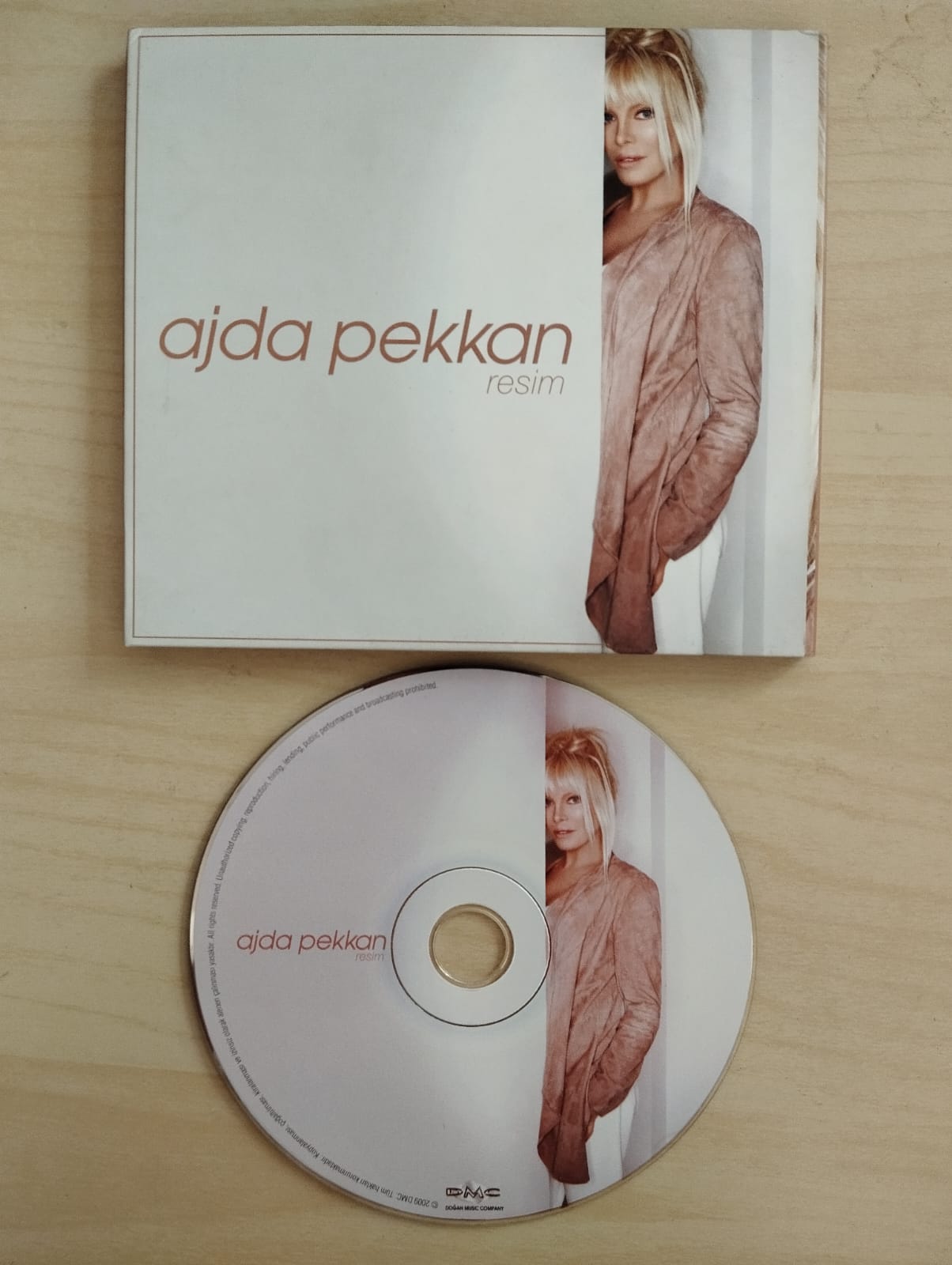 Ajda Pekkan – Resim -  2009 Türkiye Basım - CD Single-2.EL