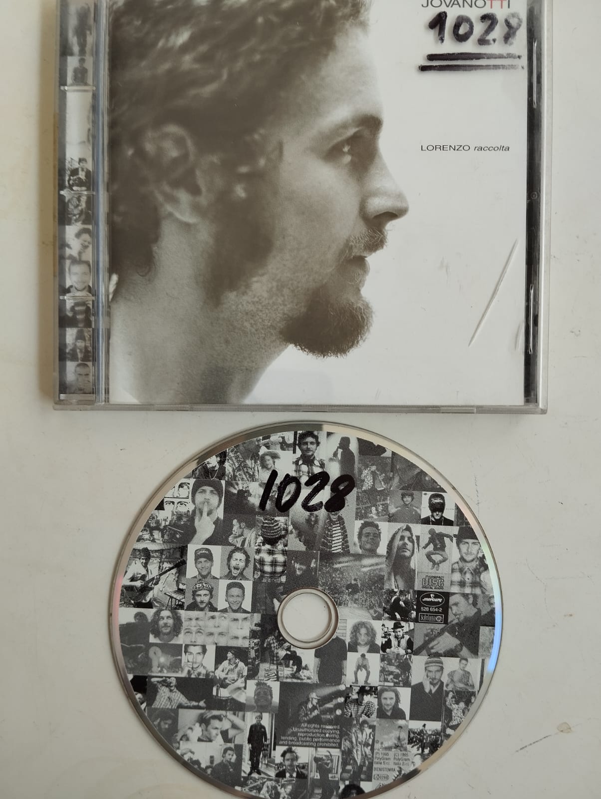Jovanotti – Lorenzo Raccolta - 1995 Avrupa Basım - 2. El CD Albüm