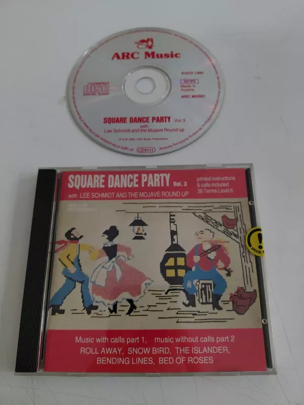 Lee Schmidt And The Mojave Round Up – Square Dance Party Vol. 3 – Avrupa Basım - CD Albüm-2.el