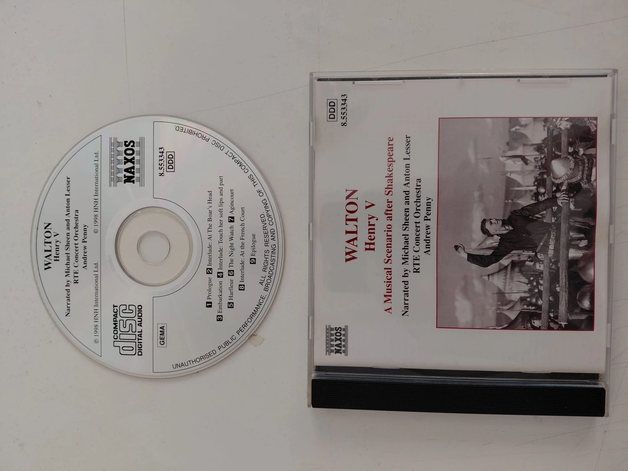 Sir William Walton – Henry V: A Musical Scenario After Shakespeare - CD Albüm - 2.el