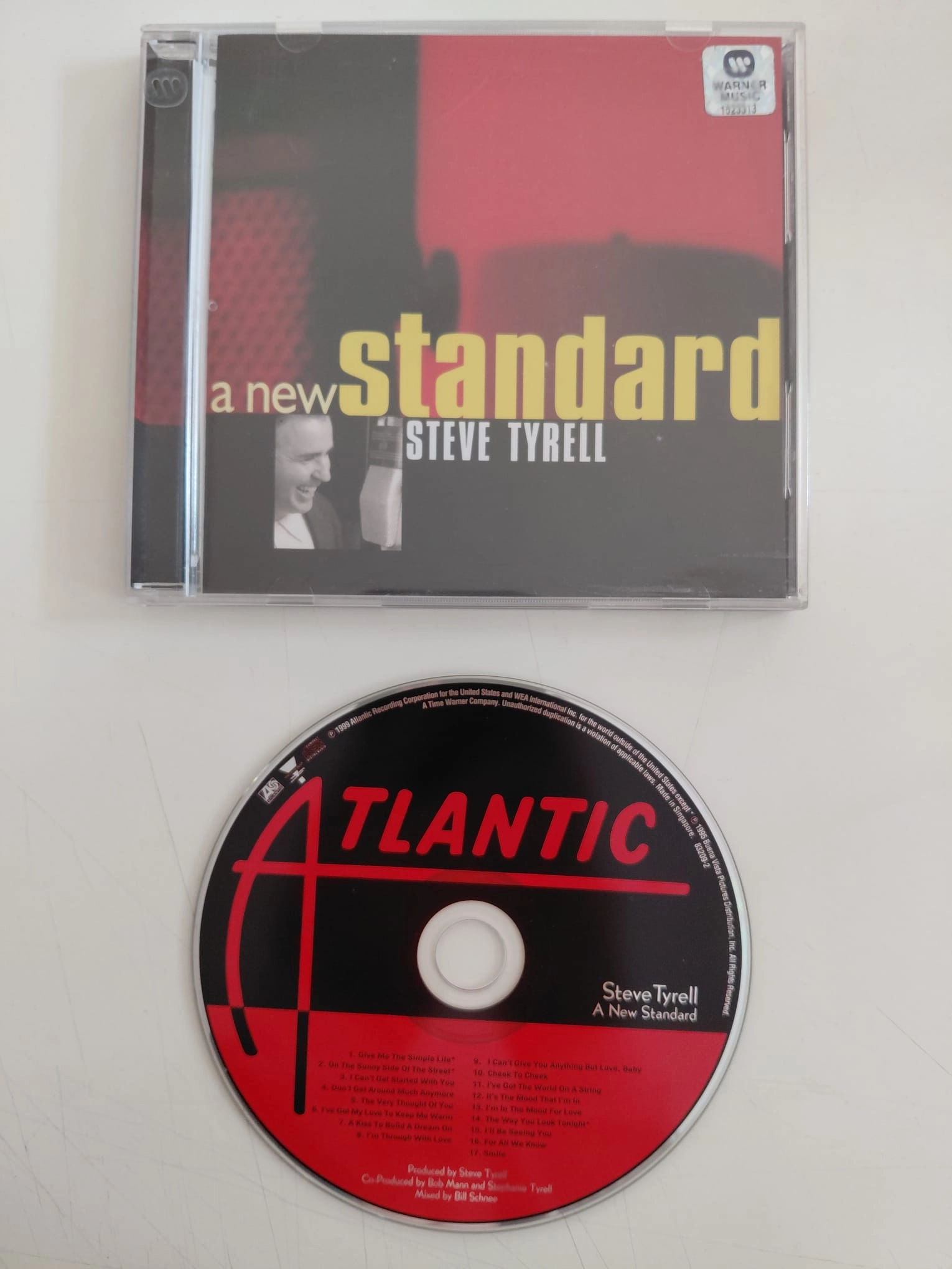 Steve Tyrell  – A New Standard  – 1999  USA Basım - CD Albüm-2.el