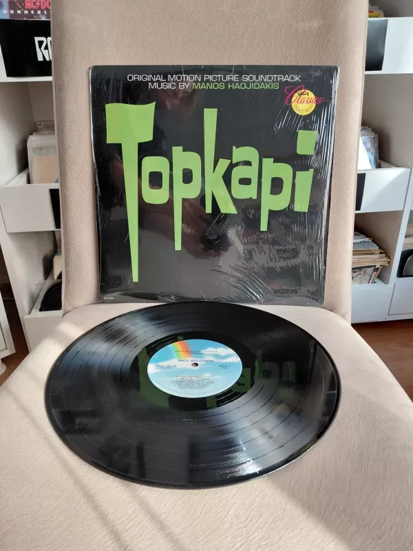Manos Hadjidakis – Topkapi - 1980 Amerika Basım Albüm - 33’lük LP Plak-2.El