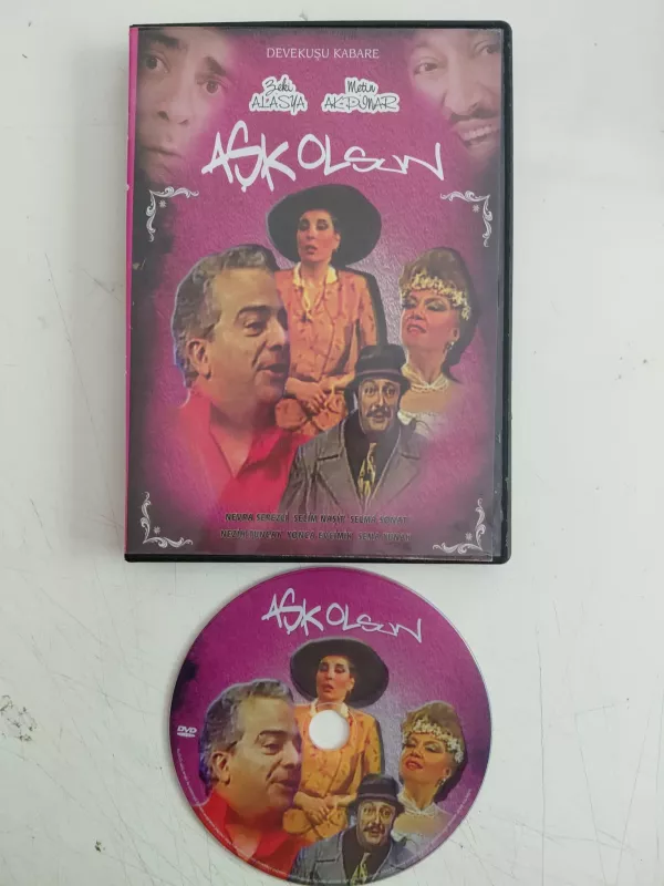 Aşkolsun -  Zeki Alasya / Metin akpınar  -   DVD-2.el