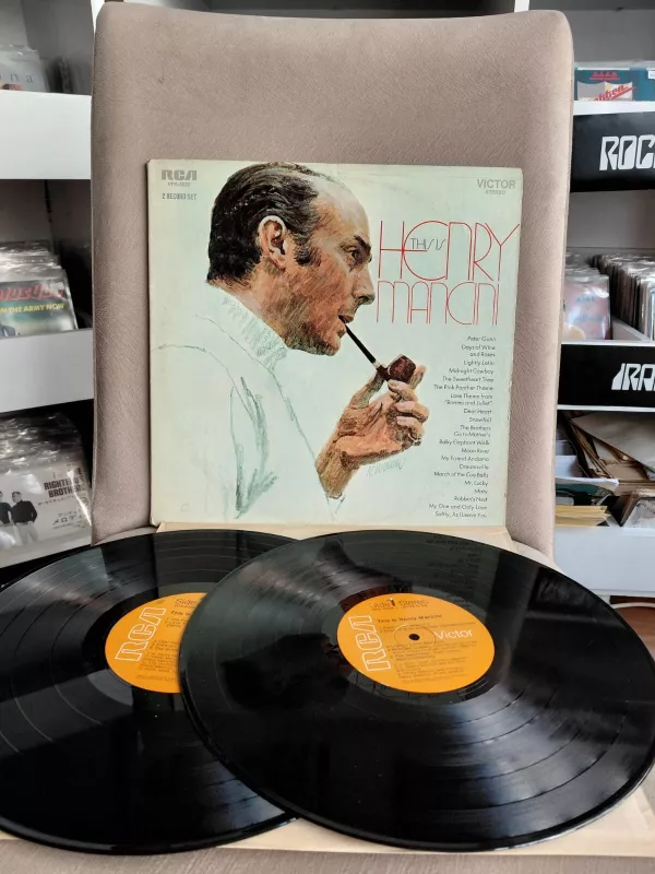 Henry Mancini – This Is Henry Mancini (Soundtrack) - 1970 USA Basım Albüm - Double LP Plak-2.el