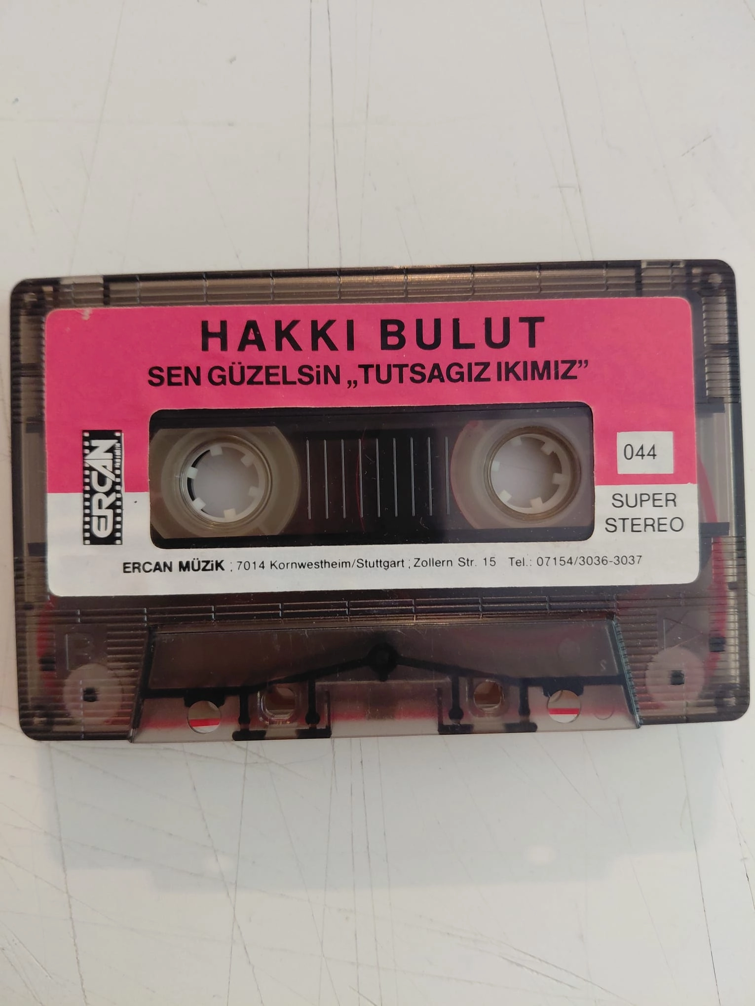 Hakkı Bulut – Sen Güzelsin - 1990 Almanya Basım Kaset Albüm/ Ercan /Kapaksız-2.el