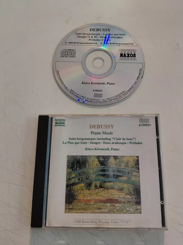 Debussy – Suite Bergamasque / La Plus Que Lente / Images / Deux Arabesque / Préludes - CD-2.el