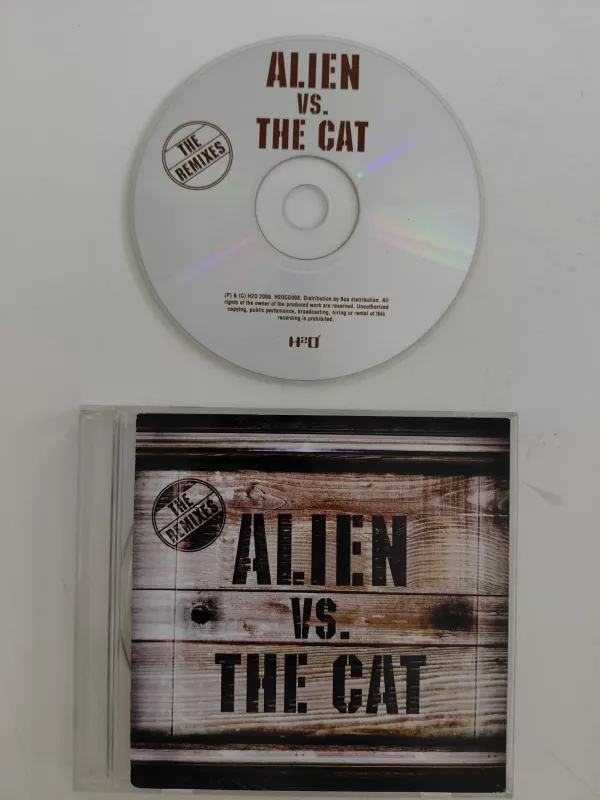 Alien vs. The Cat – The Remixes – 2009 israil Basım - CD Albüm-2.el