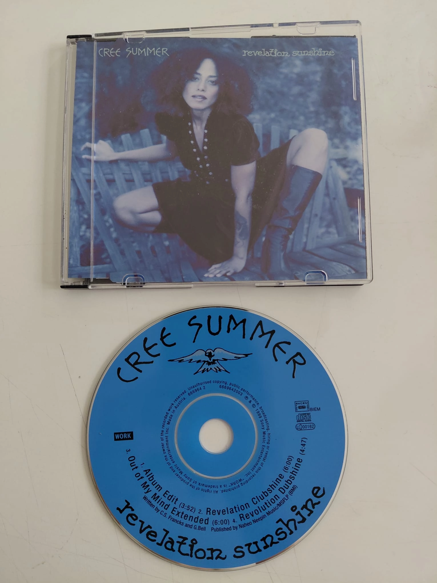 Cree Summer – Revelation Sunshine - 1999  Avrupa Basım - CD, Maxi-Single-2.el