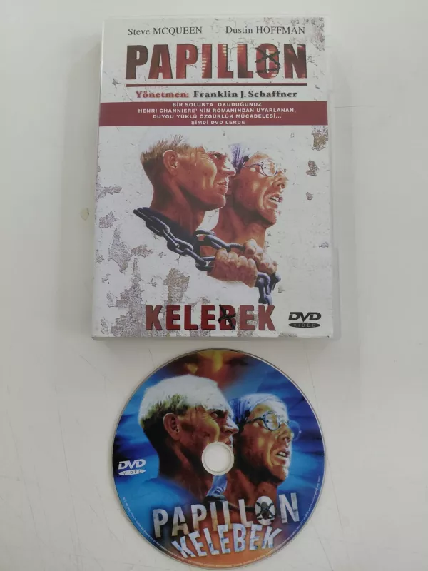 Papillon (Kelebek) - Dustin Hoffman  - DVD Film-2.el