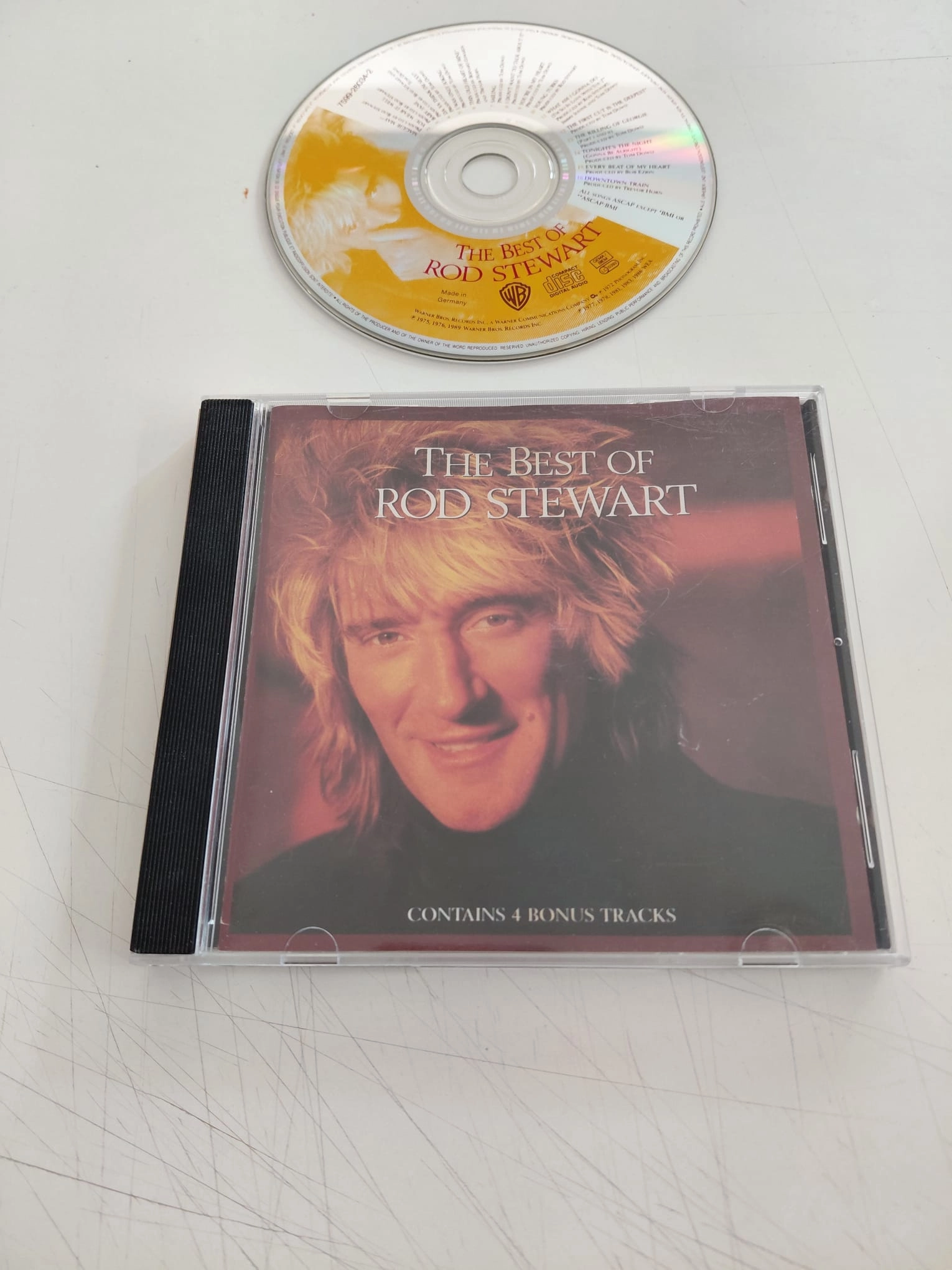 Rod Stewart  – The Best Of Rod Stewart –  1989  Avrupa Basım - CD Albüm-2.el