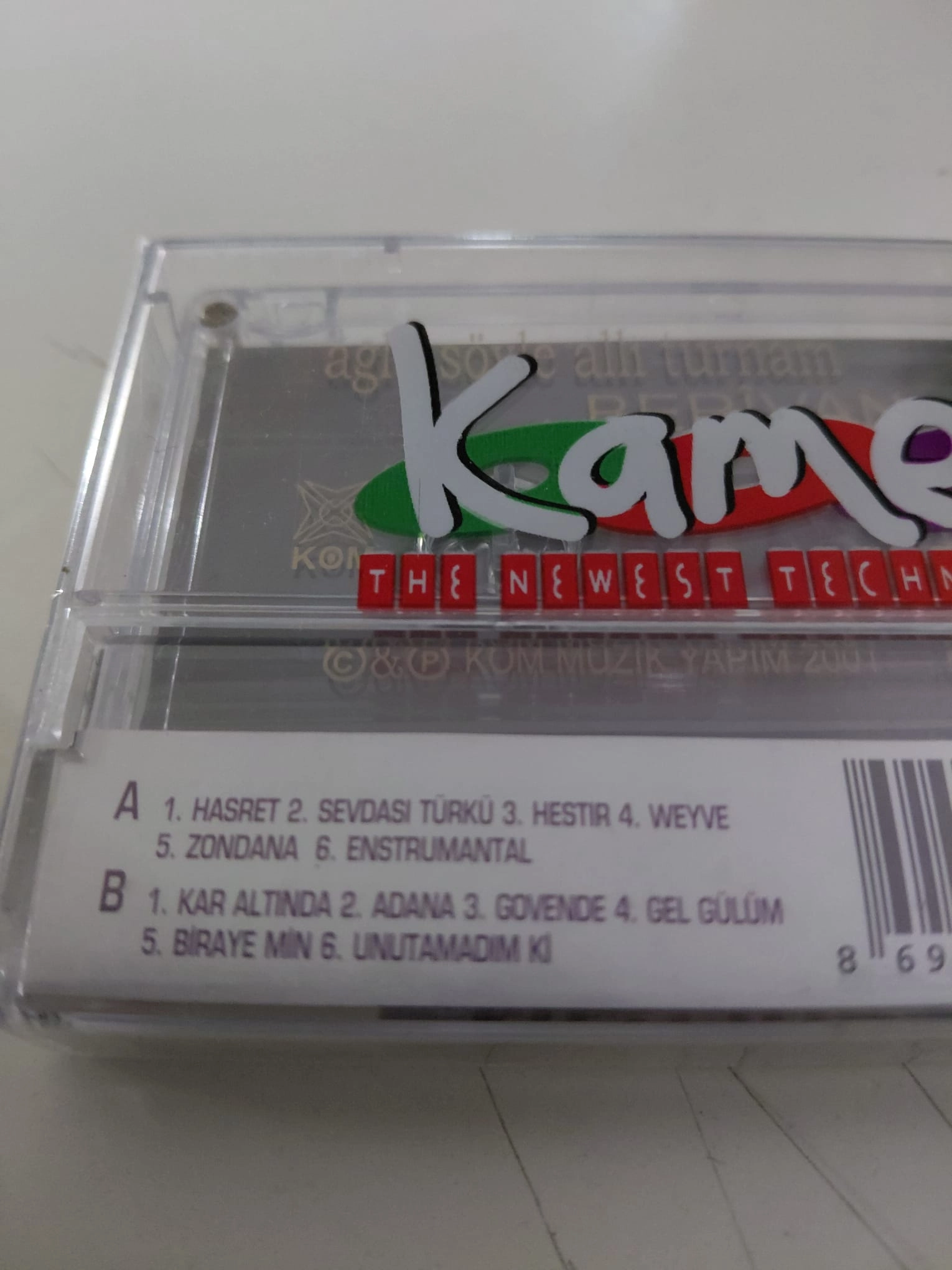 Berivan - Ağla Söyle Allı Turnam -  Türkiye  Basım Kaset Albüm /Açılmamış Ambalajlı (Kürtçe)