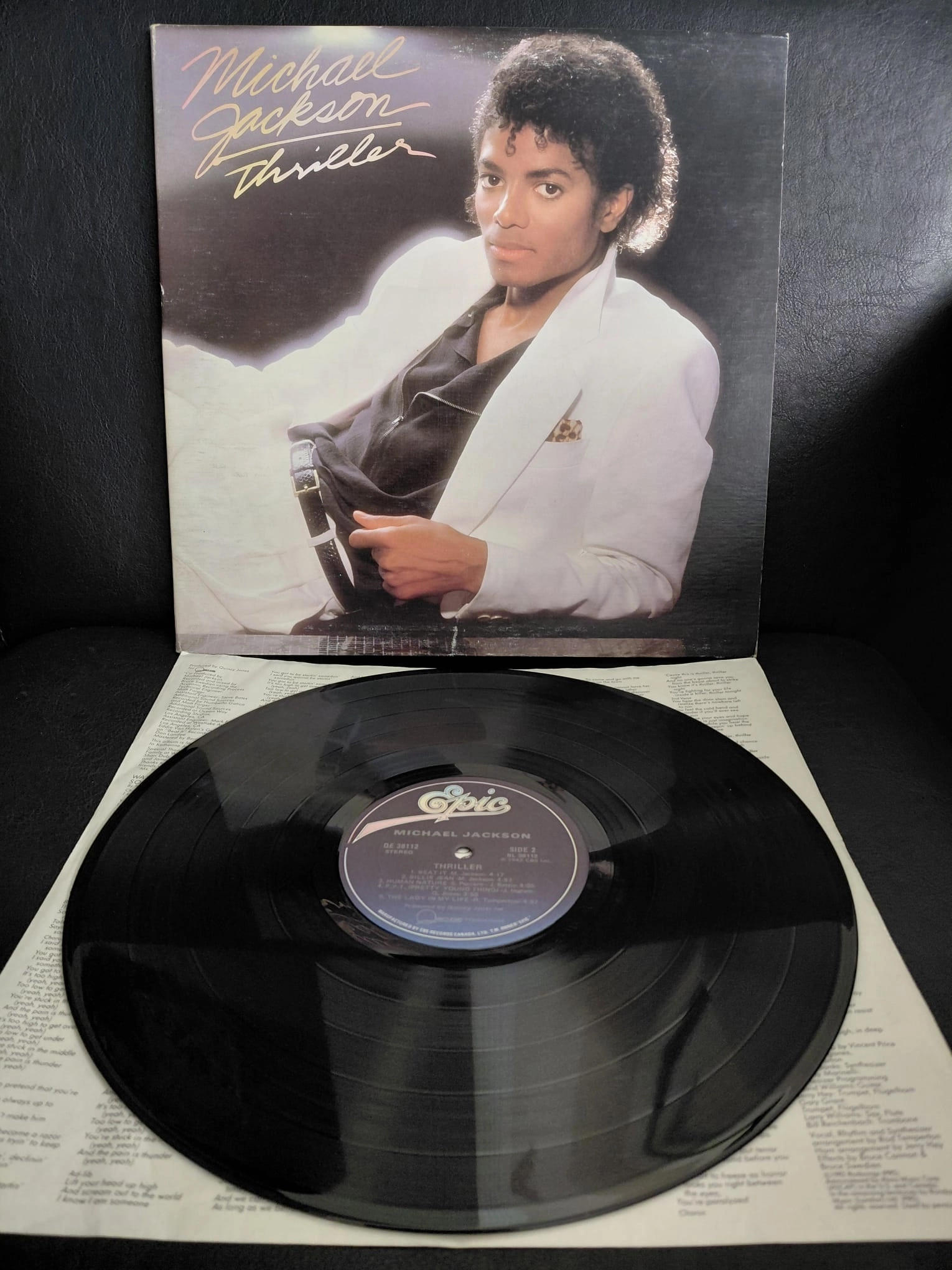 Michael Jackson – Thriller - 1982 Kanada Basım 33’lük LP Albüm
