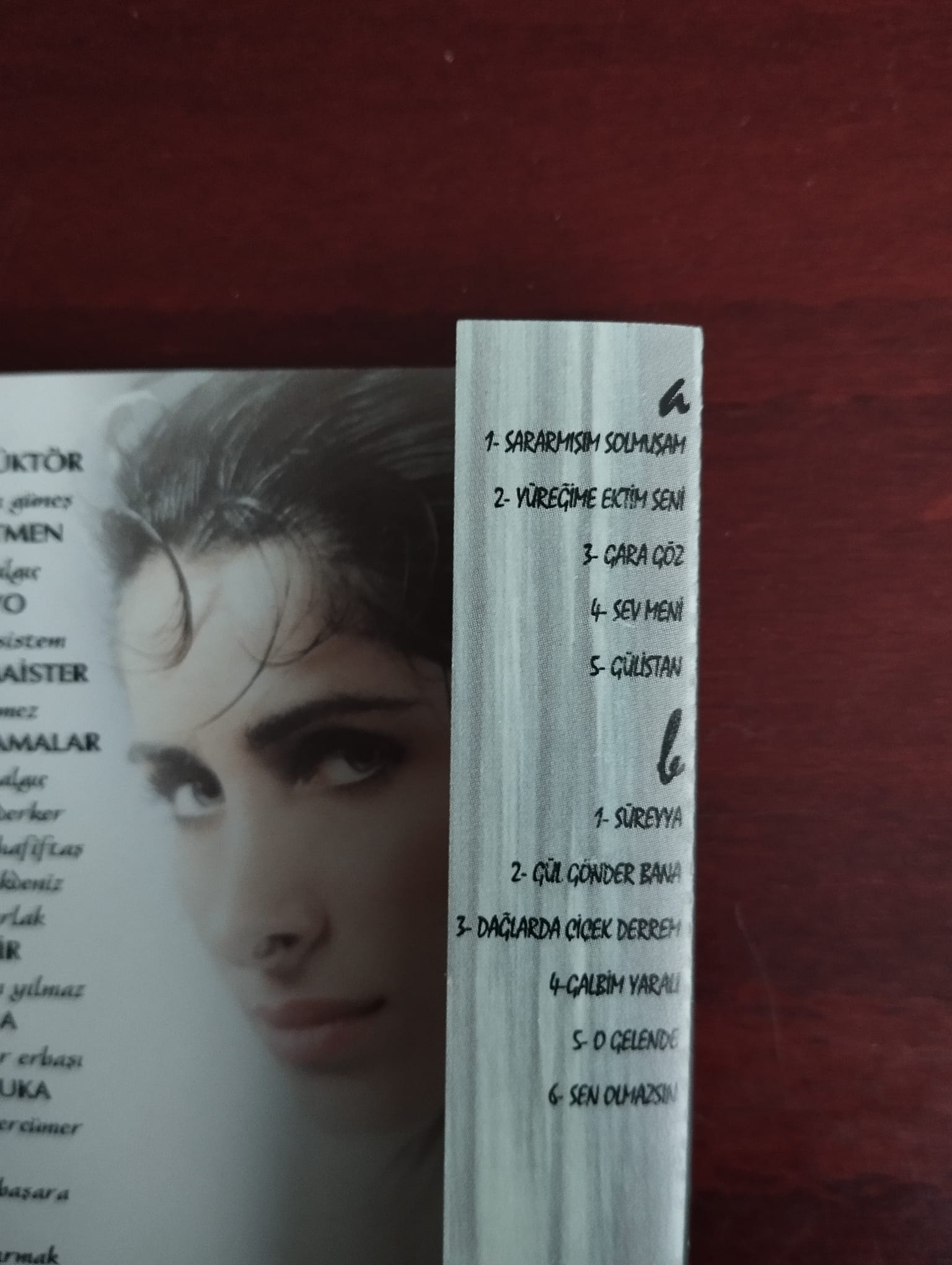 NURAY HAFİFTAŞ -  Azeri Türküler  -  Almanya Basım  Kaset / Akbaş Müzik-2.el