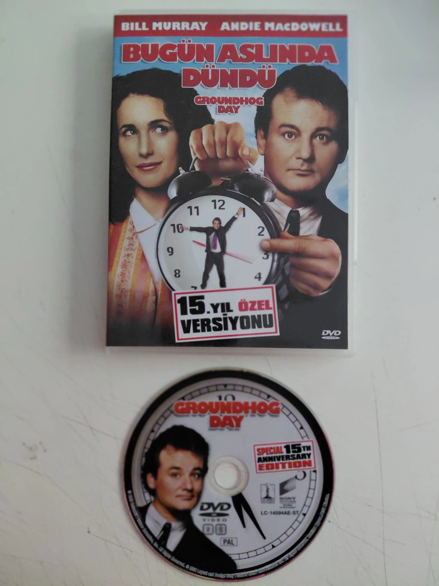 Bugün Aslında Dündü / Groundhog Day  -  DVD Film-2.el