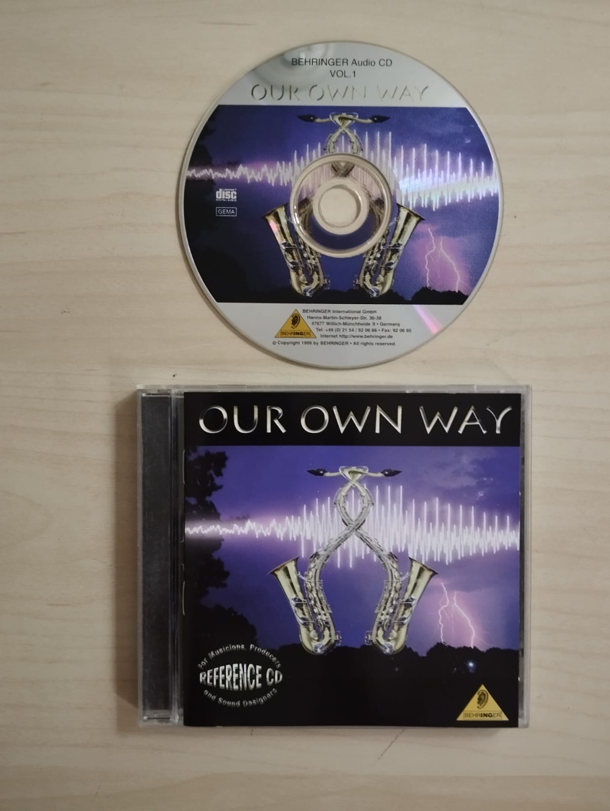 Our Own Way (Behringer Audio CD Vol.1)  - 1997 Almanya Basım - CD Albüm-2.EL