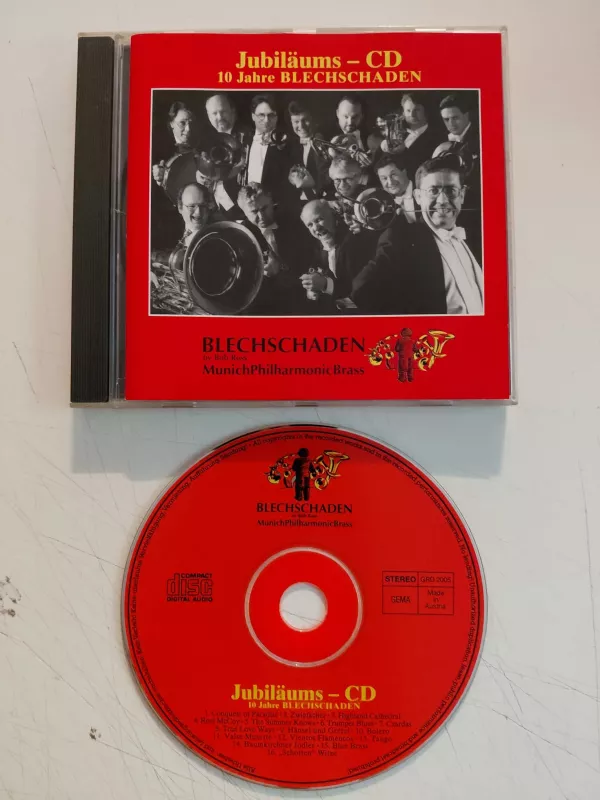 Jubiläums - CD (10 Jahre Blechschaden) -  Almanya Basım  CD Albüm-2.el