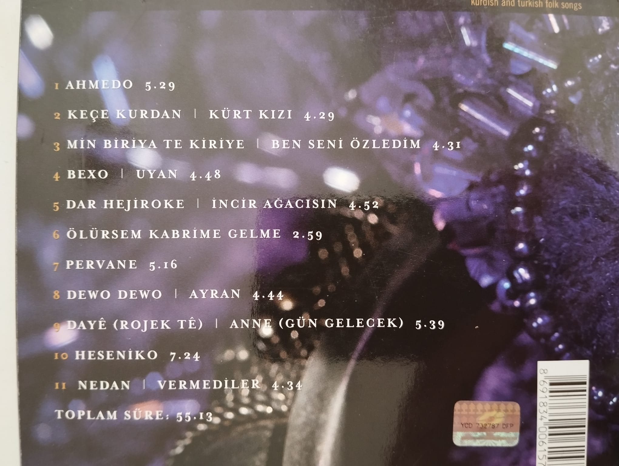 Aynur ‎– Keçe Kurdan  - Türkiye Basım 2. El  CD Albüm