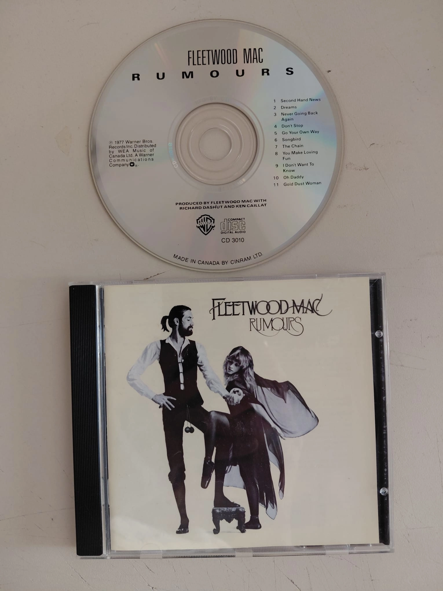 Fleetwood Mac – Rumours - Kanada Dönem Basım CD Albüm