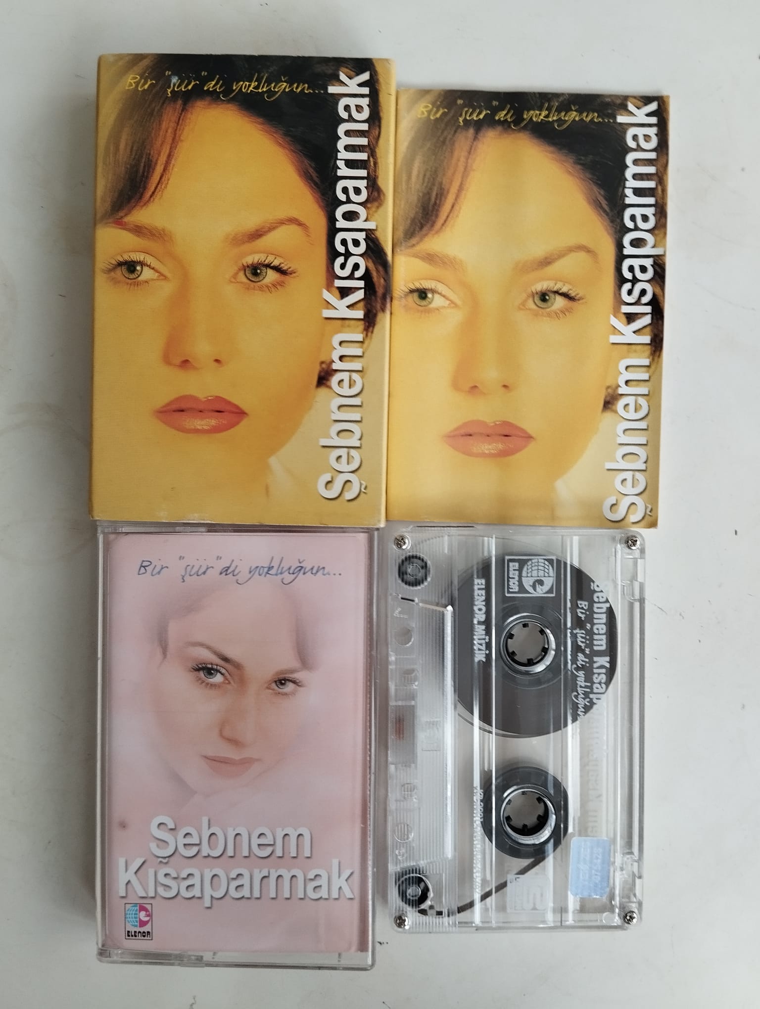 Şebnem Kısaparmak – Bir ’’Şiir’’di Yokluğun  -  Türkiye Basım Kaset Albüm-2.el
