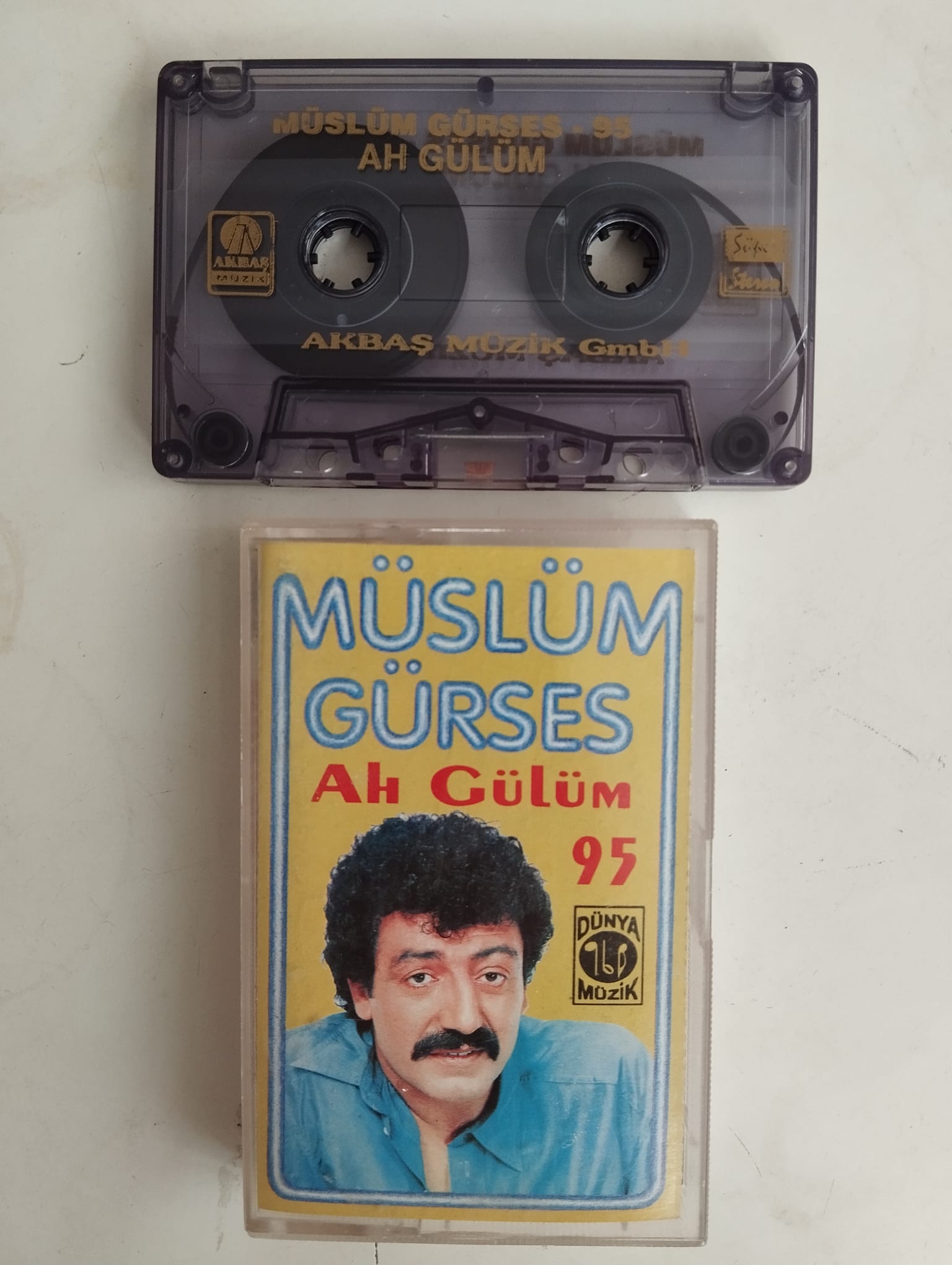 Müslüm Gürses – Ah Gülüm 95 - 1995 Almanya Basım Kaset/ Akbaş Müzik -2.el