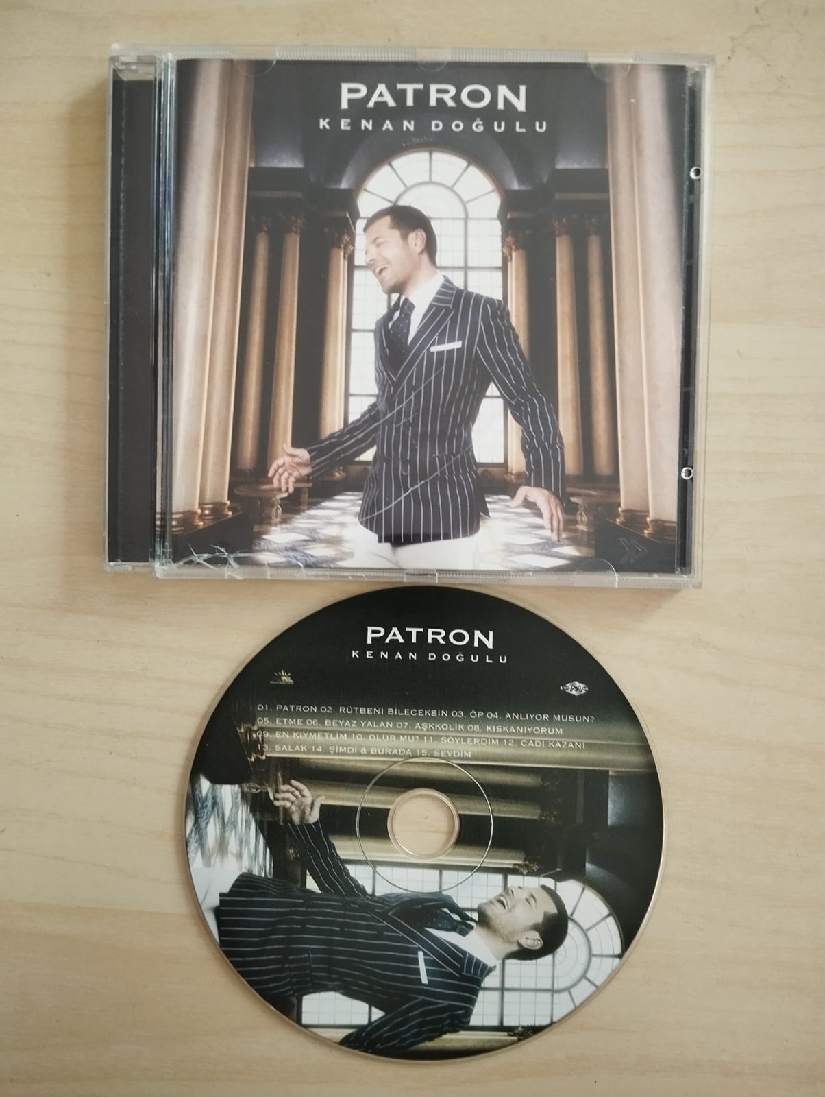 Kenan Doğulu – Patron - 2009 Türkiye Basım - CD Albüm-2.EL