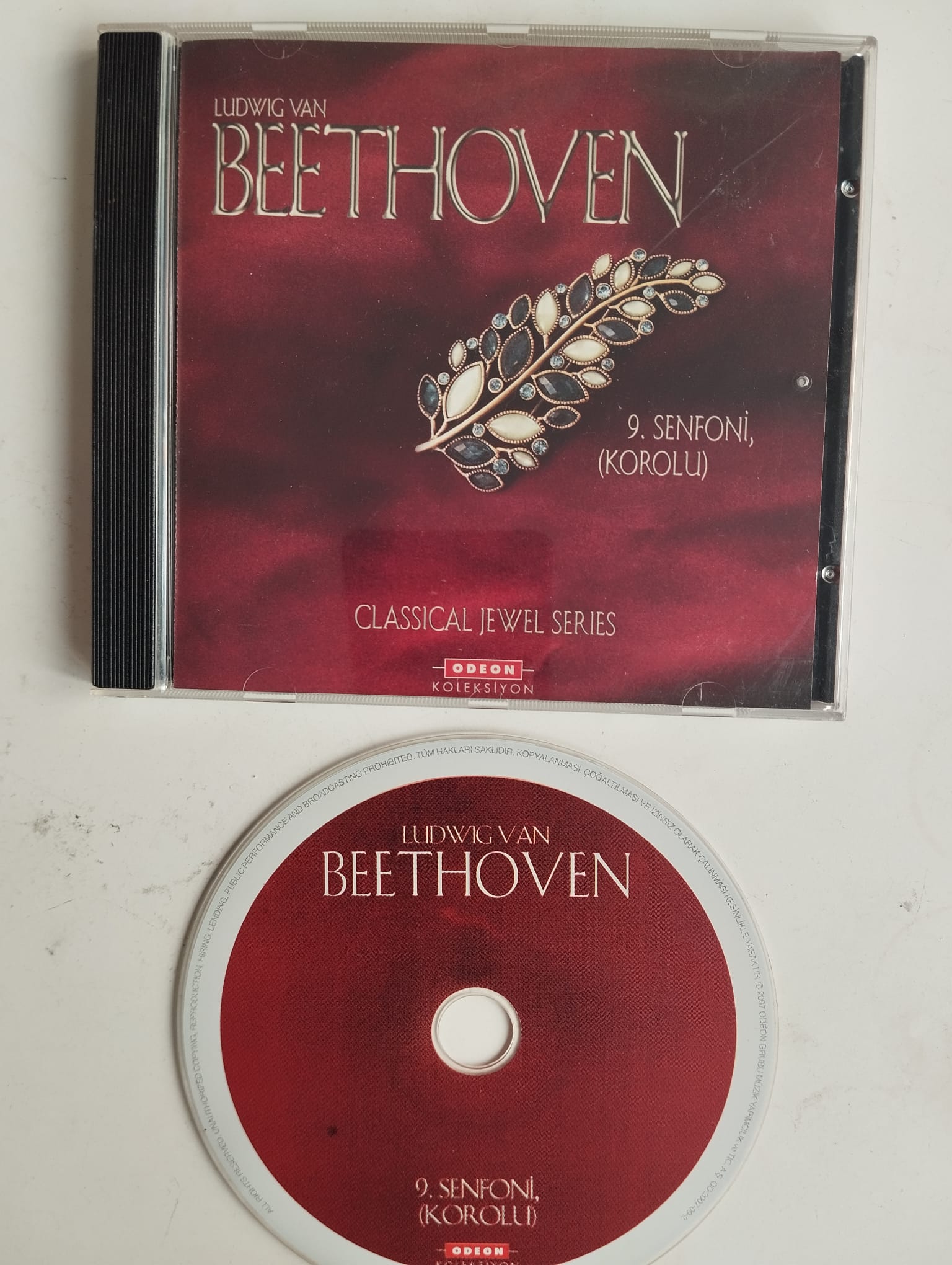 Ludwig van Beethoven – 9.Senfoni(Korolu) - Türkiye Basım - 2. El CD Albüm
