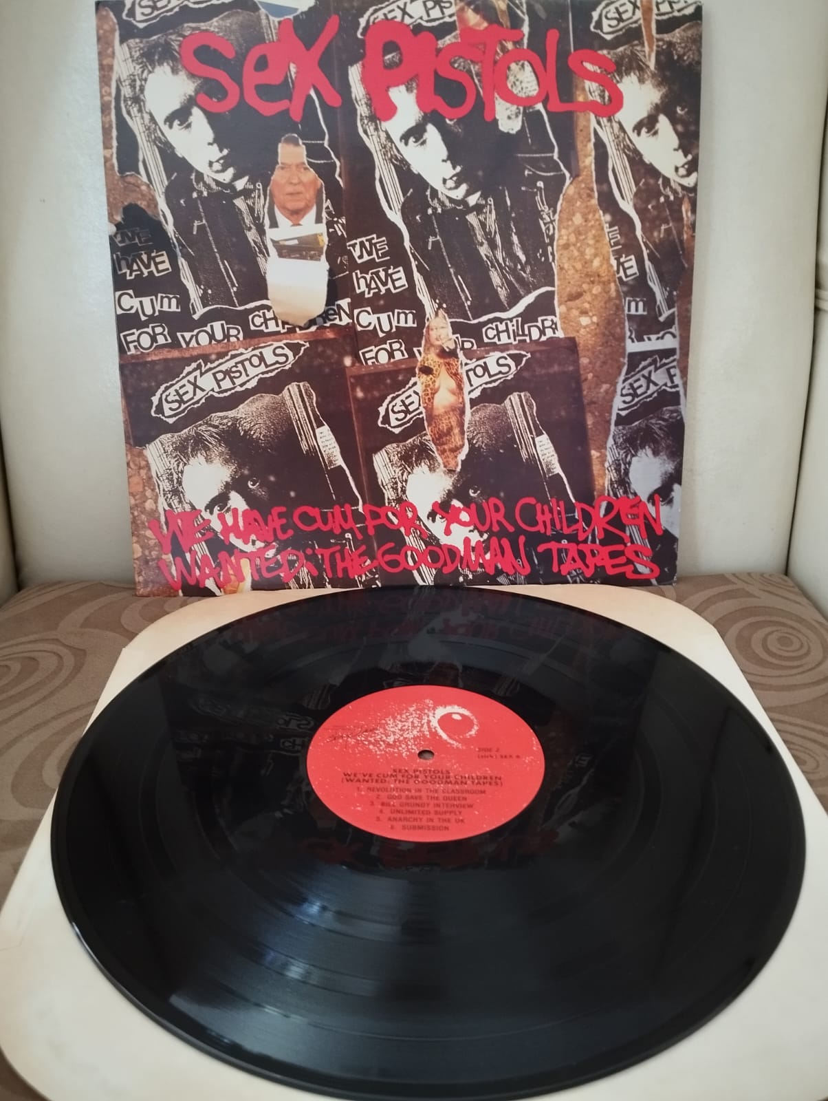 Sex Pistols – We’ve Cum For Your Children - 1988 Amerika Basım LP Plak Albüm-2.EL