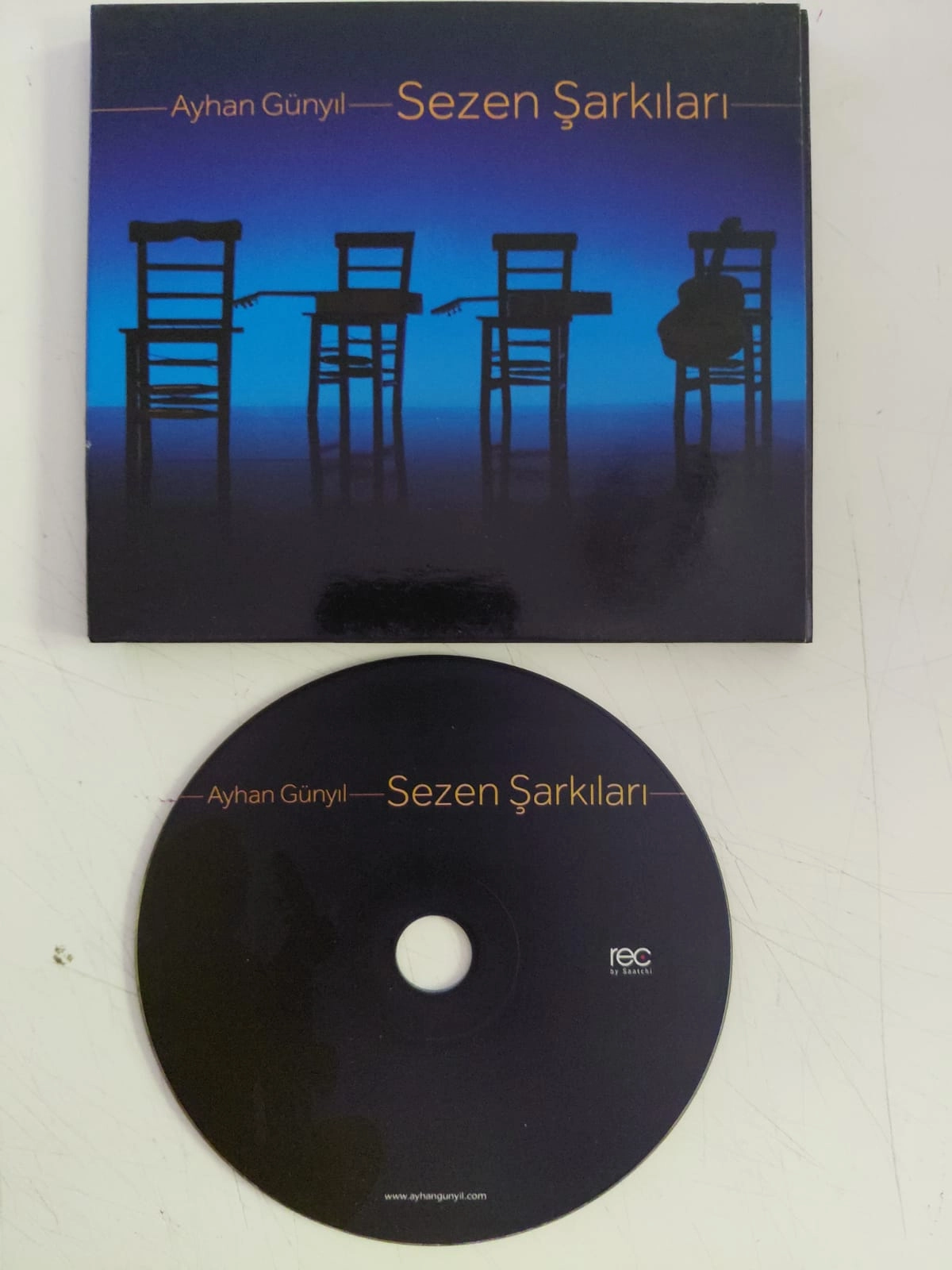 Ayhan Günyıl – Sezen Şarkıları  - 2018 Türkiye Basım - CD Albüm-2.el