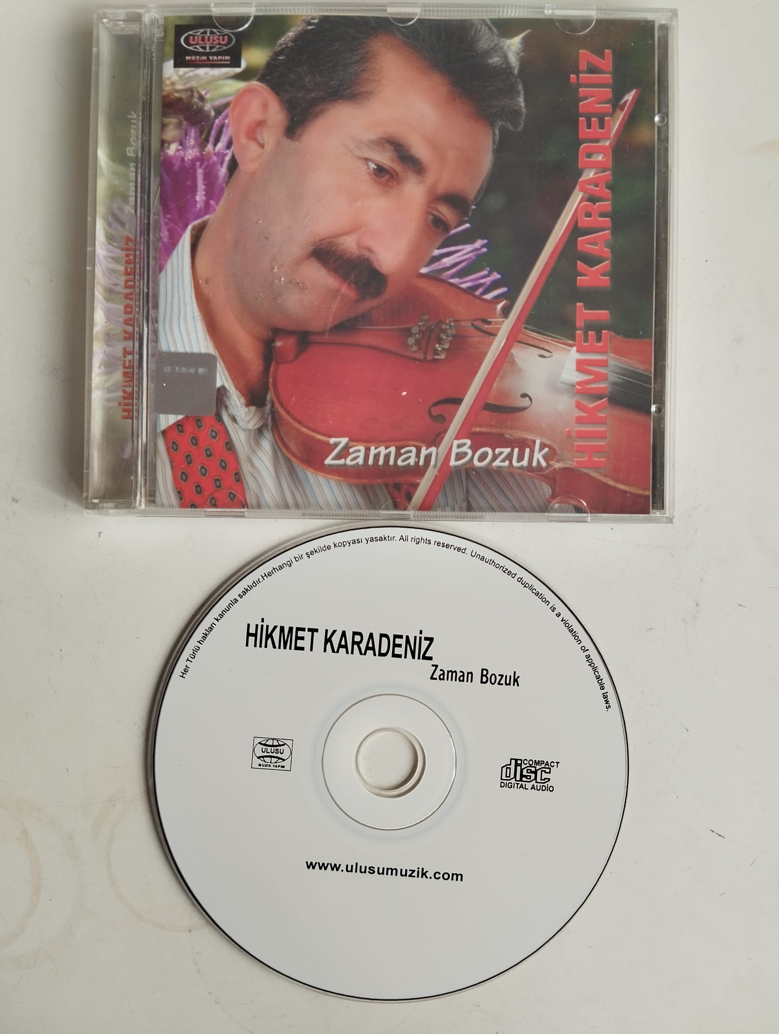 Hikmet Karadeniz - Zaman Bozuk -  Türkiye Basım - 2. El CD Albüm