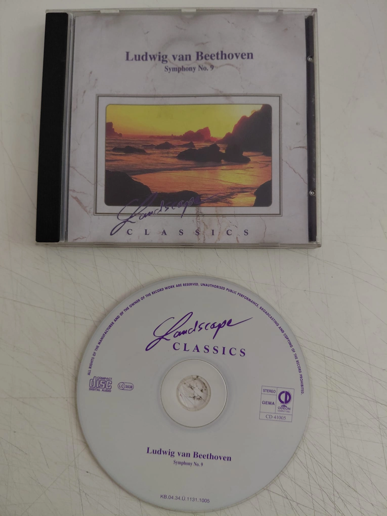 Ludwig van Beethoven – Symphony No.9  - Türkiye Basım CD Albüm -2.el