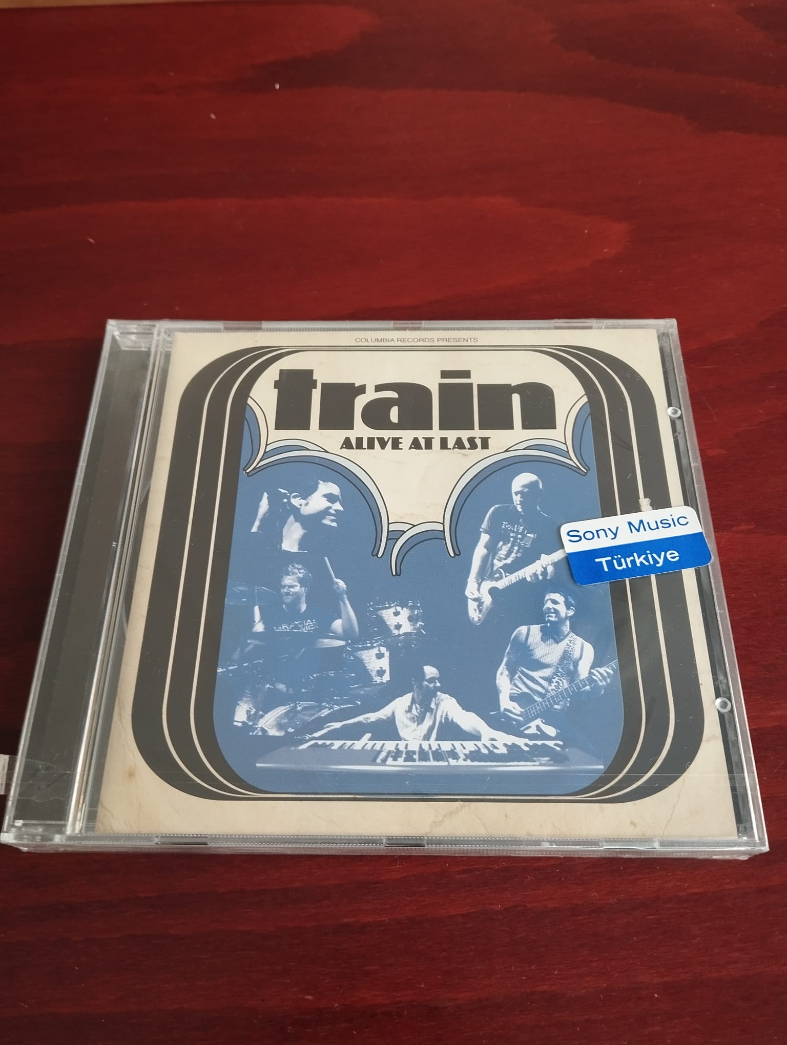Train  –  Alive At Last  - 2004  Avrupa Basım CD  Albüm /Ambalajlı